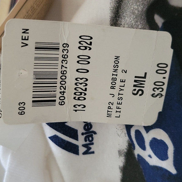 MAJESTIC Cooperstown Collection Jackie Robinson graphic print tee - Picture 6 of 6